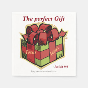 Serviette En Papier Jésus Noël parfait de cadeau