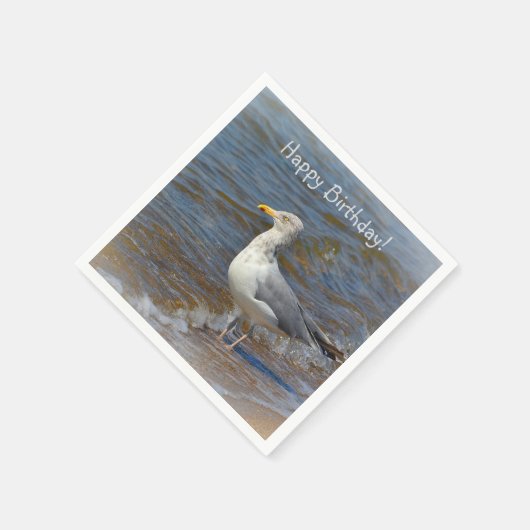 Serviette En Papier Jeter un regard sur Seagull (Coin)