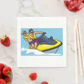 Serviette En Papier Jetski Fun (En situation)
