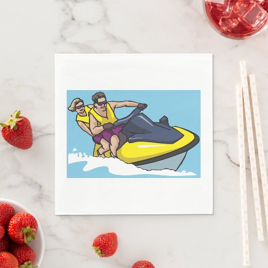Serviette En Papier Jetski Fun