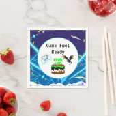 Serviette En Papier Jeu Carburant Prêt Joyeux Anniversaire Critique Hi (En situation)