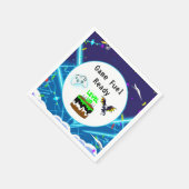 Serviette En Papier Jeu Carburant Prêt Joyeux Anniversaire Critique Hi (Coin)