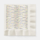 Serviette En Papier Jeu de Naples papier (Devant)