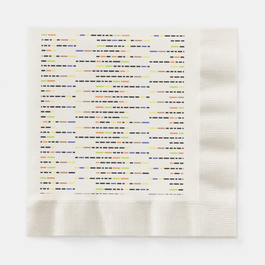 Serviette En Papier Jeu de Naples papier (Devant)