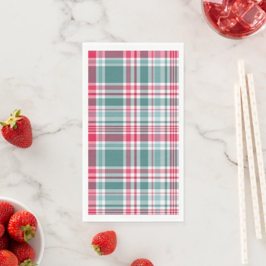 Serviette En Papier Jeu de Noël moderne (En situation)