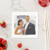 Serviette En Papier Jeu de serviettes personnalisées en papier photo (En situation)