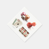Serviette En Papier Jeu Dice Card Deck fête d'anniversaire (Coin)
