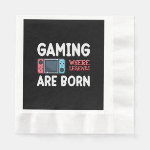 Serviette En Papier jeu où les légendes naissent