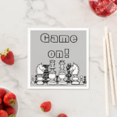 Serviette En Papier Jeu sur les serviettes (En situation)