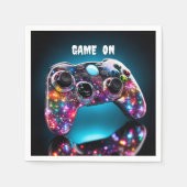 Serviette En Papier Jeu Sur Vibrant Remote (Devant)