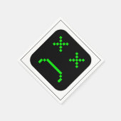 Serviette En Papier Jeu sur XX (Coin)