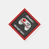 Serviette En Papier Jeu Vidéo moderne Anniversaire Papier (Coin)