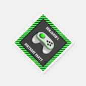 Serviette En Papier Jeu Vidéo moderne Anniversaire Papier (Coin)