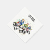 Serviette En Papier Jeux (Coin)