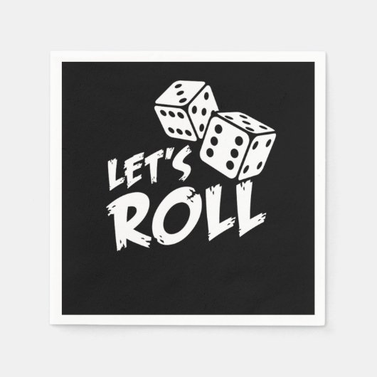 Serviette En Papier Jeux de société (Devant)