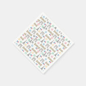 Serviette En Papier Jeux d'été 2024 à Paris (Coin)