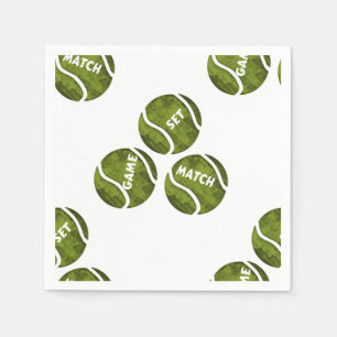 SERVIETTE EN PAPIER JEUX SET MATCH