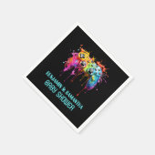 Serviette En Papier Jeux vidéo Baby shower Blue Boy (Coin)