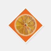 Serviette En Papier Jicy orange - amusant (Coin)