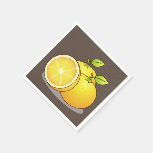 Serviette En Papier Jicy Oranges (Coin)