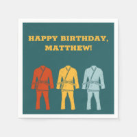 Jiu Jitsu BJJ, Brésil Fête d'anniversaire à thème