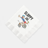 Serviette En Papier Joe Tee Qui Dirige Le Pays Est Comme Faire La Cour (Coin)