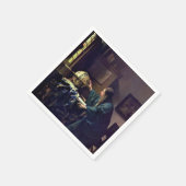Serviette En Papier Johannes Vermeer - L'astronome (Coin)