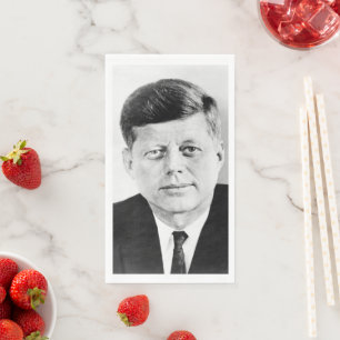 Serviette En Papier John Jack Kennedy Maison Blanche présidentielle am