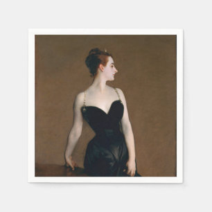 Serviette En Papier John Singer Sargent Madame X Portrait Humeur