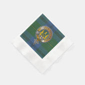 Serviette En Papier Johnstone Tartan & Badge (Coin)