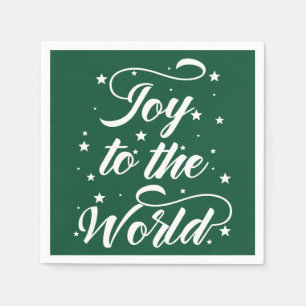 Serviette En Papier joie au monde Noël