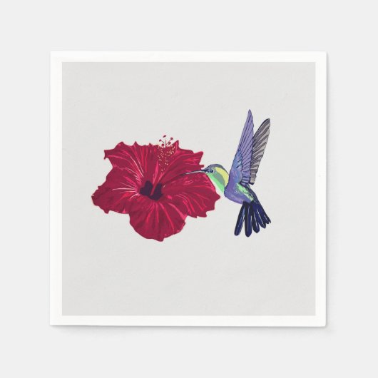 Serviette En Papier Joie aux oiseaux (Devant)