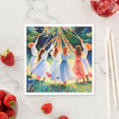 Serviette En Papier Joie de mi-été (En situation)