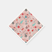 Serviette En Papier Joie de Noël (Coin)