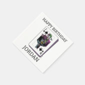 Serviette En Papier Joker and Batman Spade Playing Card Illustration (Coin)