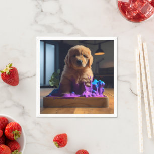 Serviette En Papier Joli Art Chippon