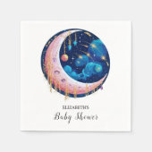 Serviette En Papier Joli Baby shower Little Stars (Devant)