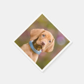 Serviette En Papier Joli chiot hongrois Vizsla Chien Chien Photo /. (Coin)