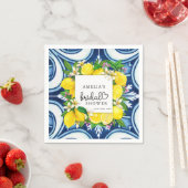 Serviette En Papier Joli cœur de script | Citron | Serviette de douche (En situation)