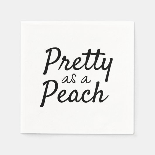 Serviette En Papier Joli comme une plage (Devant)