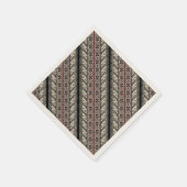 Serviette En Papier Joli design motif ukrainien décoratif (Coin)