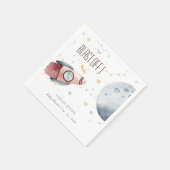 Serviette En Papier Joli espace extra-atmosphérique Planète étoile Bab (Coin)