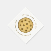 Serviette En Papier Joli gâteau en cookie aux pépites de chocolat pour (Coin)