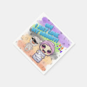 Serviette En Papier Joli Halloween ! 👻 (Coin)