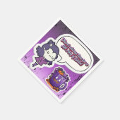 Serviette En Papier Joli Halloween ! 👻 (Coin)