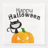 Serviette En Papier Joli Halloween Enfants Trick ou Treat (Devant)