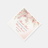 Serviette En Papier Joli Jardin Fleur sauvage Sweet 16 (Coin)