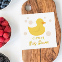 Joli jouet d'oiseau animal. Baby shower de canard