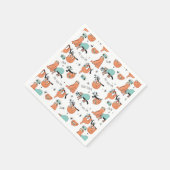 Serviette En Papier Joli Motif de fentes (Coin)