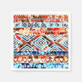 Serviette En Papier Joli motif girly coloré (Devant)
